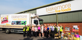Blakemore Fine Foods truck and depot
