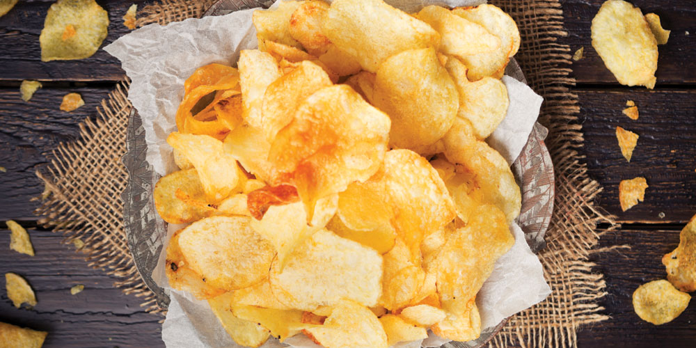 Como hacer patatas fritas de bolsa