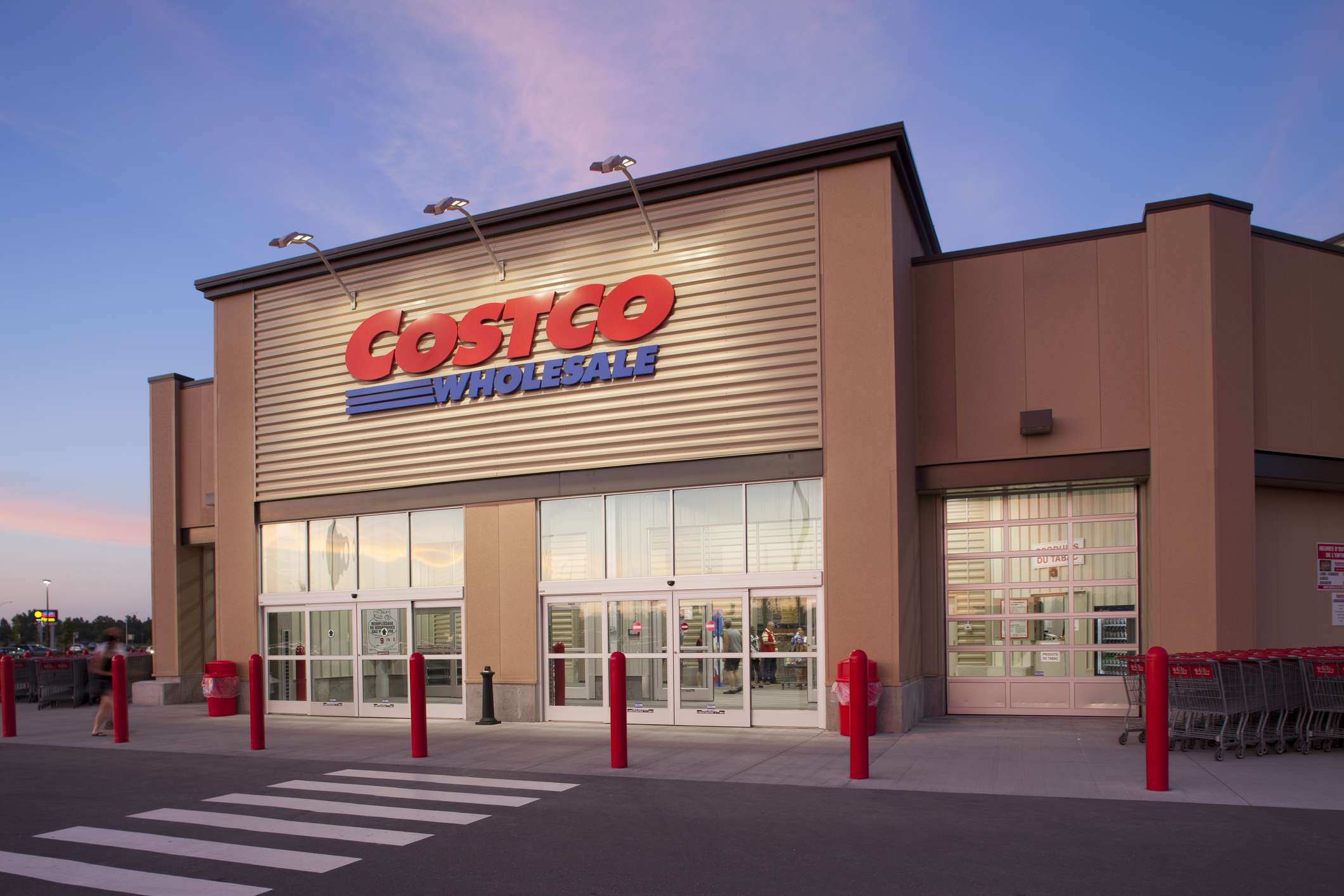 Costco Wholesale operates an international chain of membership warehouses.
