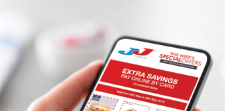 JJ Foodservice is offering discounts that encourage cashless payment
