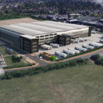 Aerial CGI of new Bedford depot