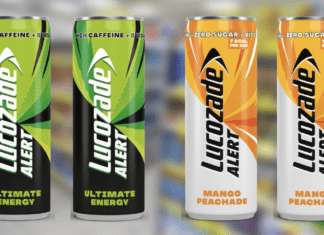 Lucozade Alert expands into 250ml can format with flavour duo