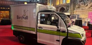 Birchall Foodservice contributes to UK launch of electric vehicle birchall